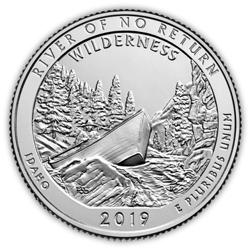 2019 W Frank Church Quarter Dollar West Point - Brilliant Uncirculated - CoinsTV