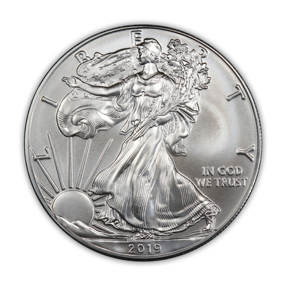 2019 Silver Eagle - Business Strike - Uncirculated - CoinsTV