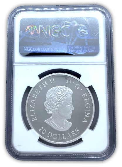 2019 $20 Sea Otter 1 oz Silver - Royal Candian Mint - NGC PF70