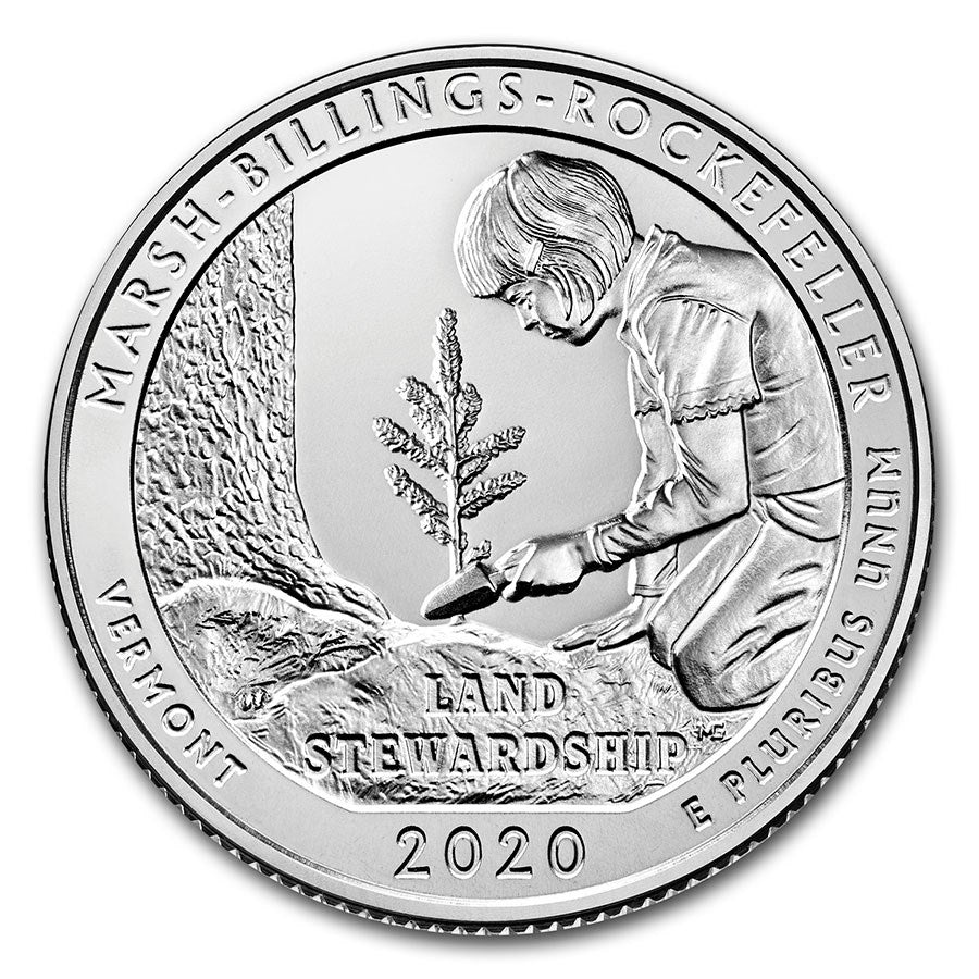 2020 Marsh Billings Rockefeller West Point Quarter - CoinsTV