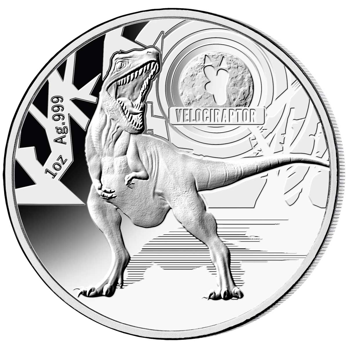 2021 Age of Dinosaurs 1 Oz Silver Coin 3 pc Proof Set - CoinsTV