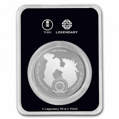 2021 Godzilla and Kong Collection - Mechagodzilla Colorized 1 Oz Silver