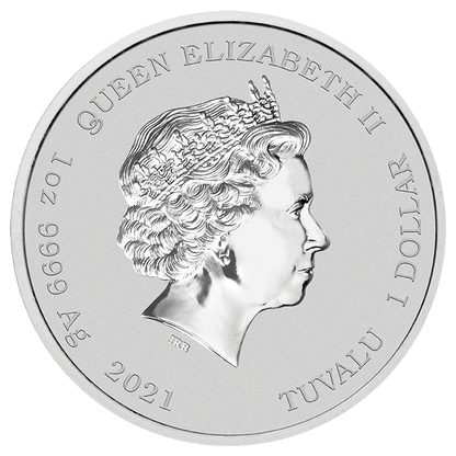 2021 Marge and Maggie Simpson - 1 oz Silver - Perth Mint - Brilliant Uncirculated