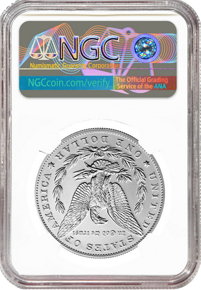 2021 P Morgan Silver Dollar - NGC MS69 First Day of Issue