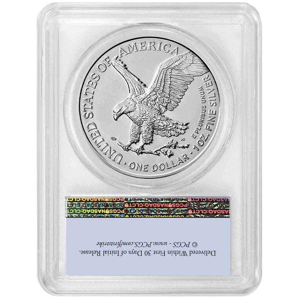 2021 Silver Eagle - Business Strike - Type 2 - PCGS MS70 FS First Strike Label