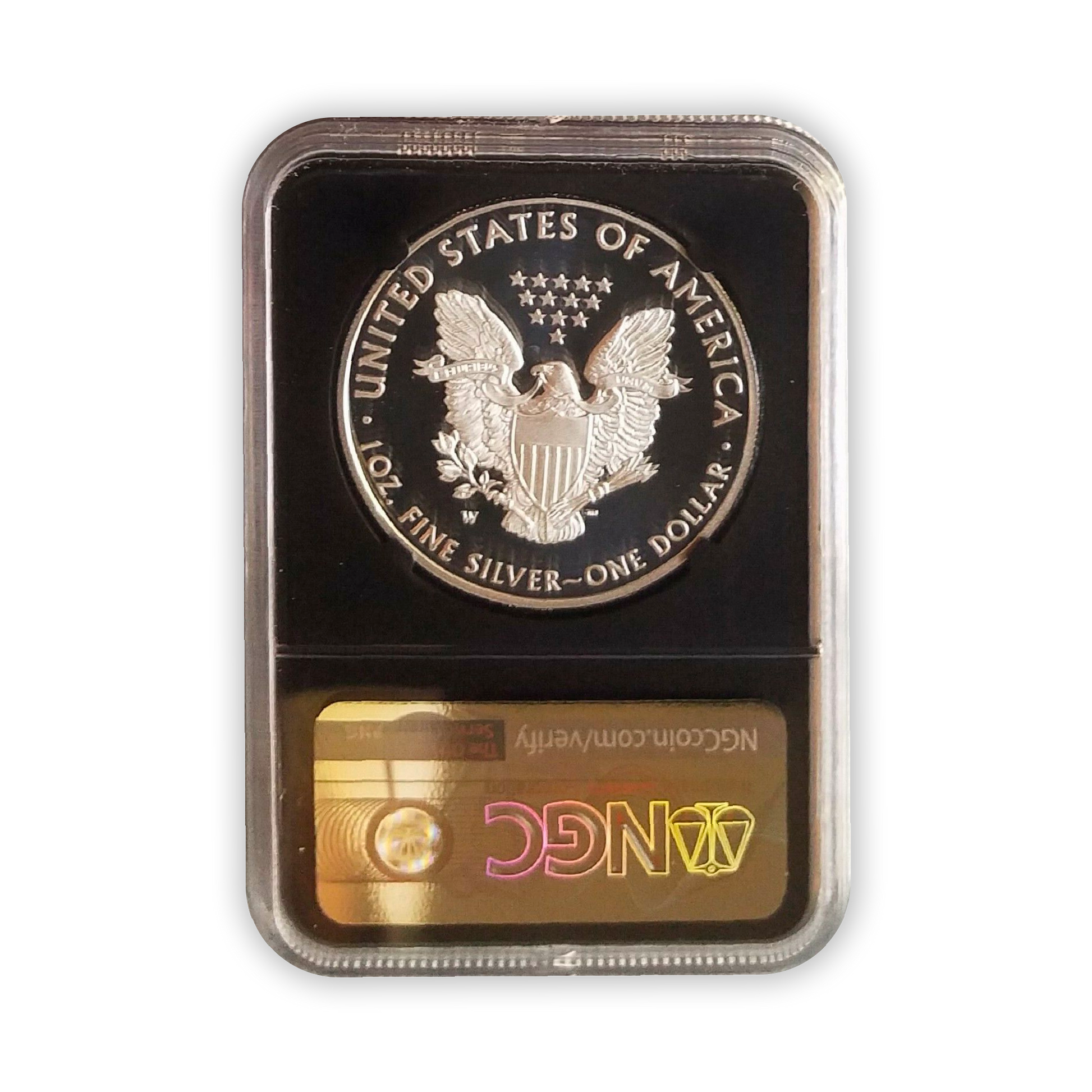 2021 Silver Eagle Type 1 Proof - NGC PF70 FDI Advanced Release - Mercanti Label - CoinsTV