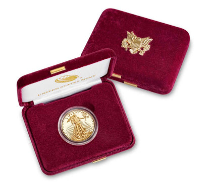 2021 $25 Gold Eagle - 1/2 oz - West Point Proof - Original Government Packaging OGP