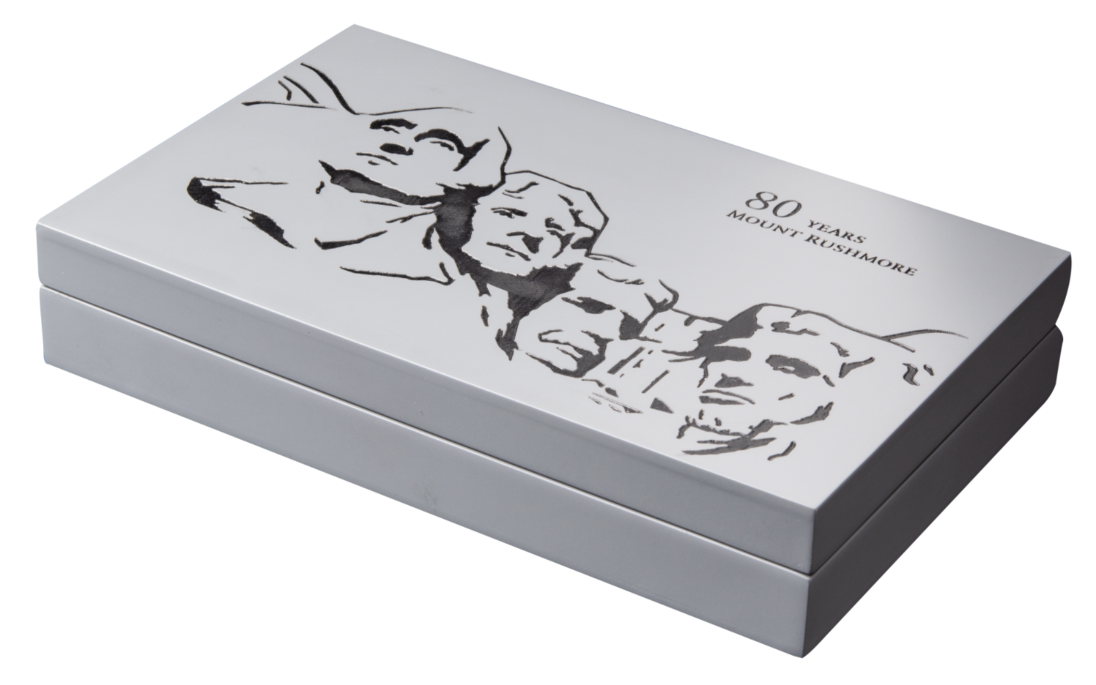 2021 Mount Rushmore 80th Anniverary 1 oz .999 Silver 4 Bar Set - Barbados - CoinsTV