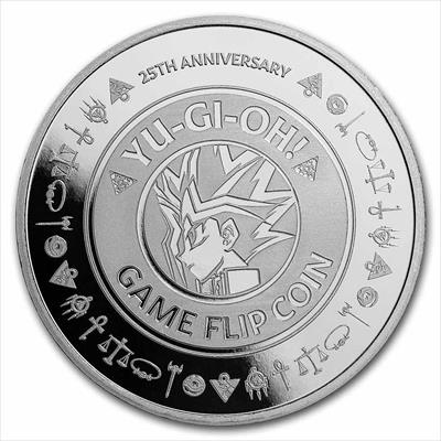 2022  Niue Yugi-Oh! 25th Anniversary - 1oz .999 Silver Coin BU