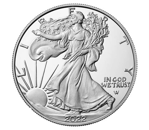 2022-S American Silver Eagle San Francisco - 1 Oz .999 Proof Coin - CoinsTV