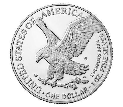 2022-S American Silver Eagle San Francisco - 1 Oz .999 Proof Coin - CoinsTV