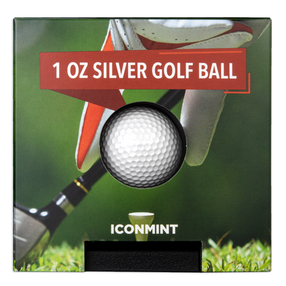 2023 Samoa Golf Ball Spherical 1 Oz Silver - Icon Mint