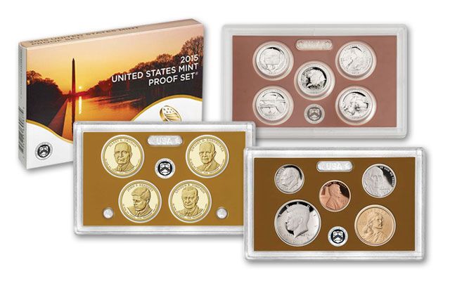 2015 US Proof Set - 14 Coins