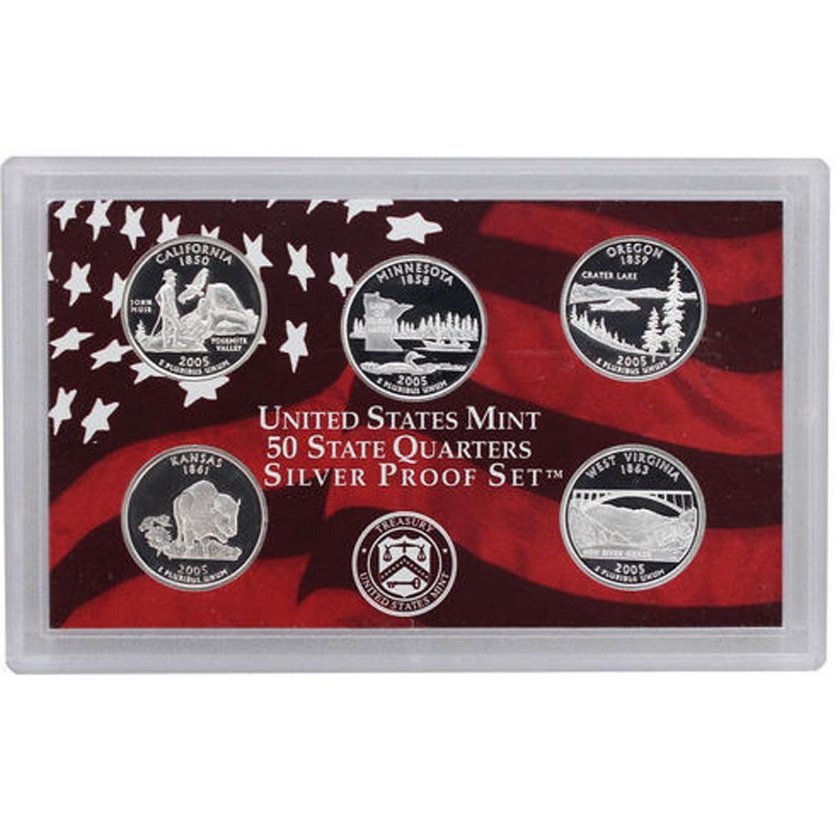 2005 Silver Proof Set - 11 Coins