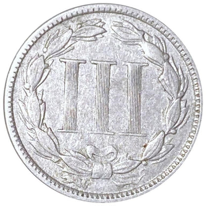 Three Cent Nickel - Collectors Quality Circulated