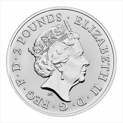 2022 Great Britain The Royal Arms - 1oz .999 Silver Coin