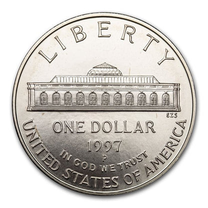 1997 Botanical Garden Silver Commem BU