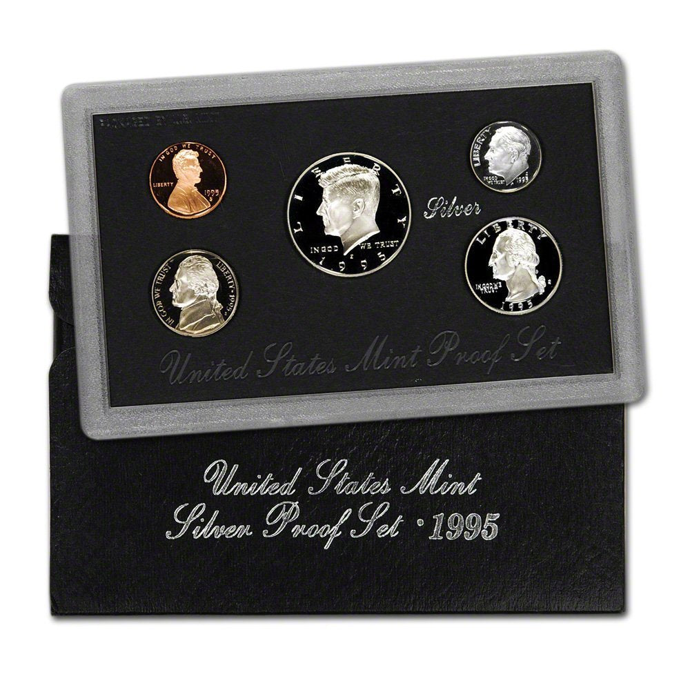 1995 Silver Proof Set - 5 Coins
