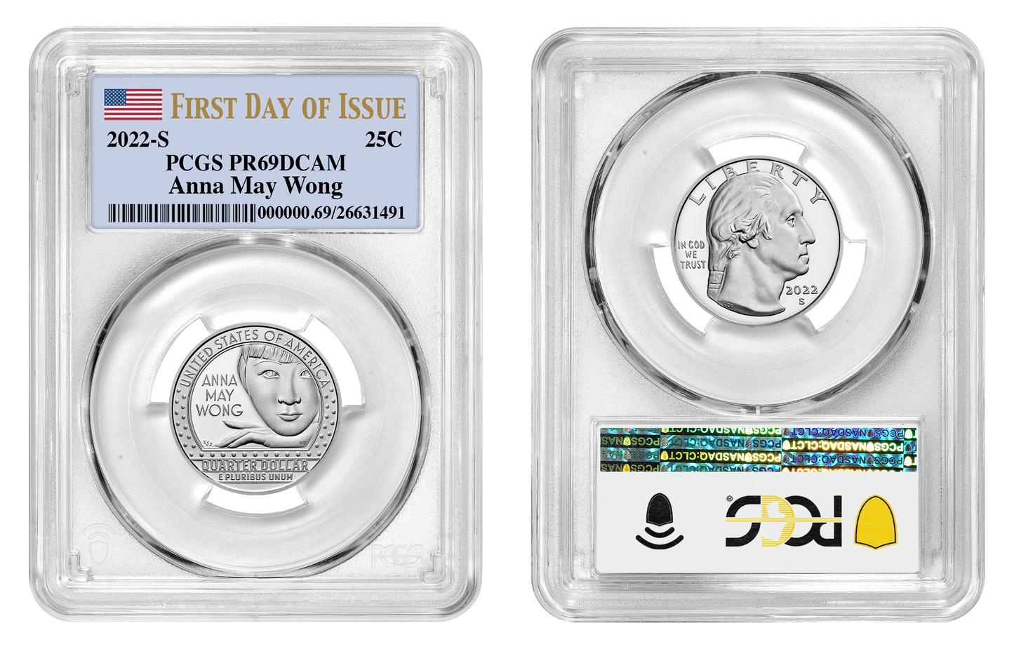 2022 American Women Proof Quarter Grab Bag - PCGS 69 FDOI