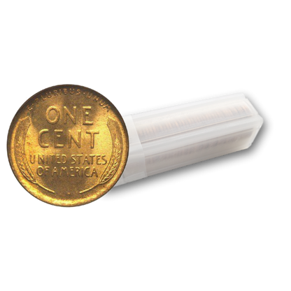 BU Wheaties - Lincoln Cents Roll of 50