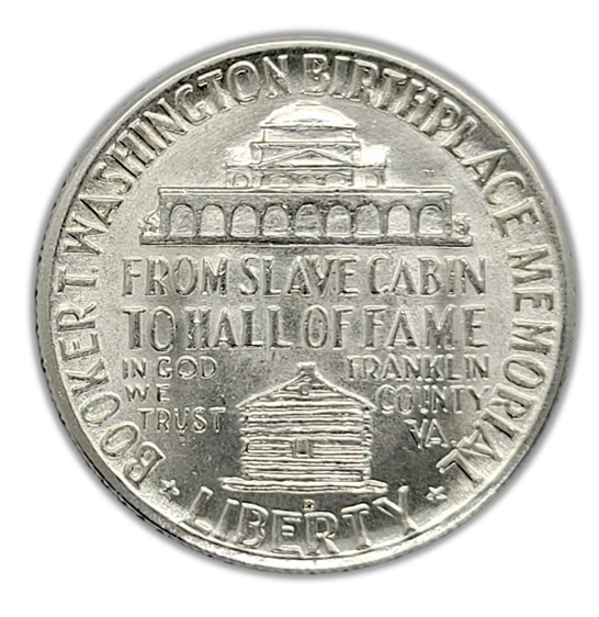 1946-1951 Booker T Washington Silver Half Dollar - Slider