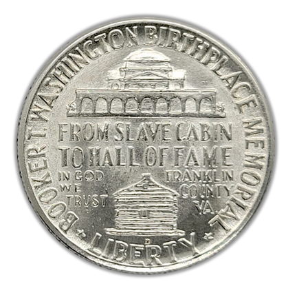 1946-1951 Booker T Washington Silver Half Dollar - Slider