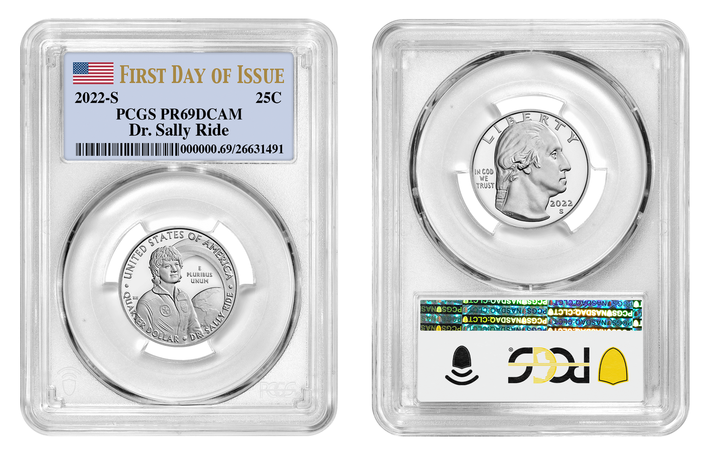 2022 American Women Proof Quarter Grab Bag - PCGS 69 FDOI