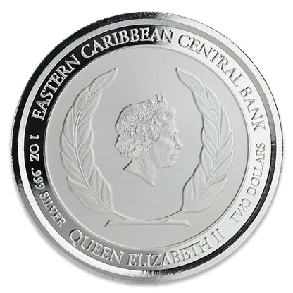 2018 Montserrat Seal - 1 oz 999 Silver Coin BU - CoinsTV