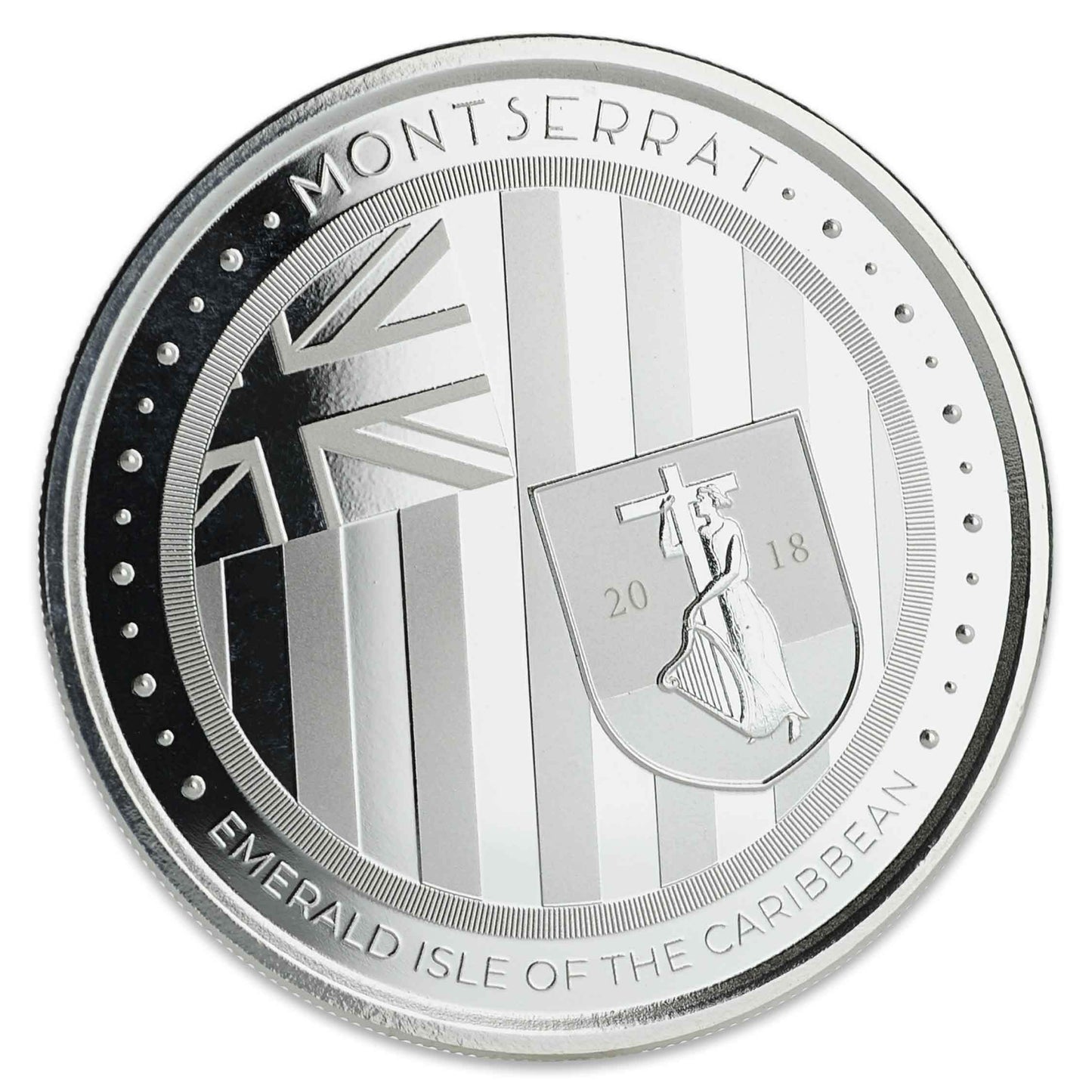 2018 Montserrat Seal - 1 oz 999 Silver Coin BU - CoinsTV