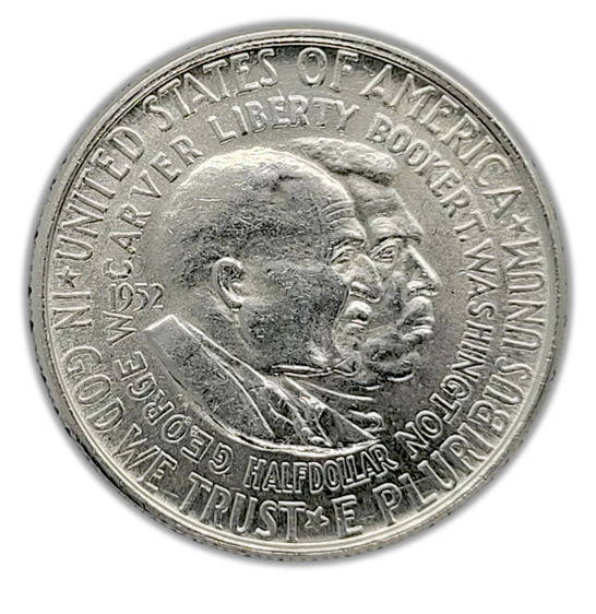 1951-1954 Washington-Carver Silver Half Dollar - Slider