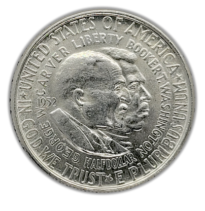 1951-1954 Washington-Carver Silver Half Dollar - Slider