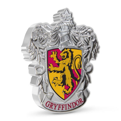 2021 Harry Potter - Hogwarts House Crest Gryffindor - 1oz Silver Proof Coin