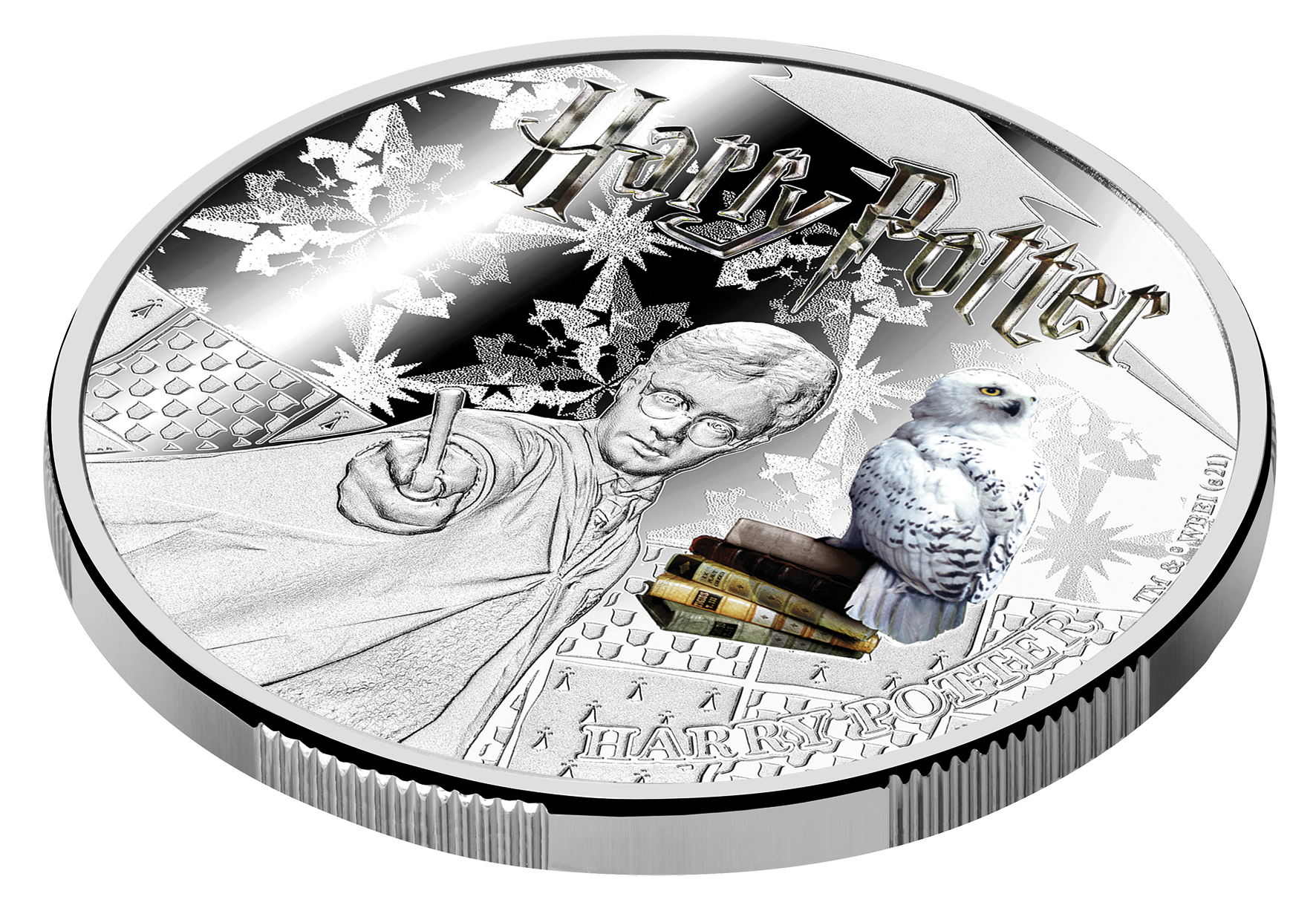 2021 Wizarding World of Harry Potter 1 Oz Silver Coin 3 pc Proof Set - CoinsTV