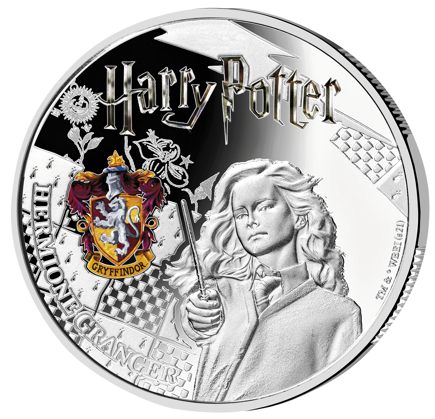 2021 Wizarding World of Harry Potter 1 Oz Silver Coin 3 pc Proof Set - CoinsTV