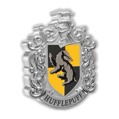 2021 Harry Potter - Hogwarts House Crest Hufflepuff - 1oz Silver Proof Coin