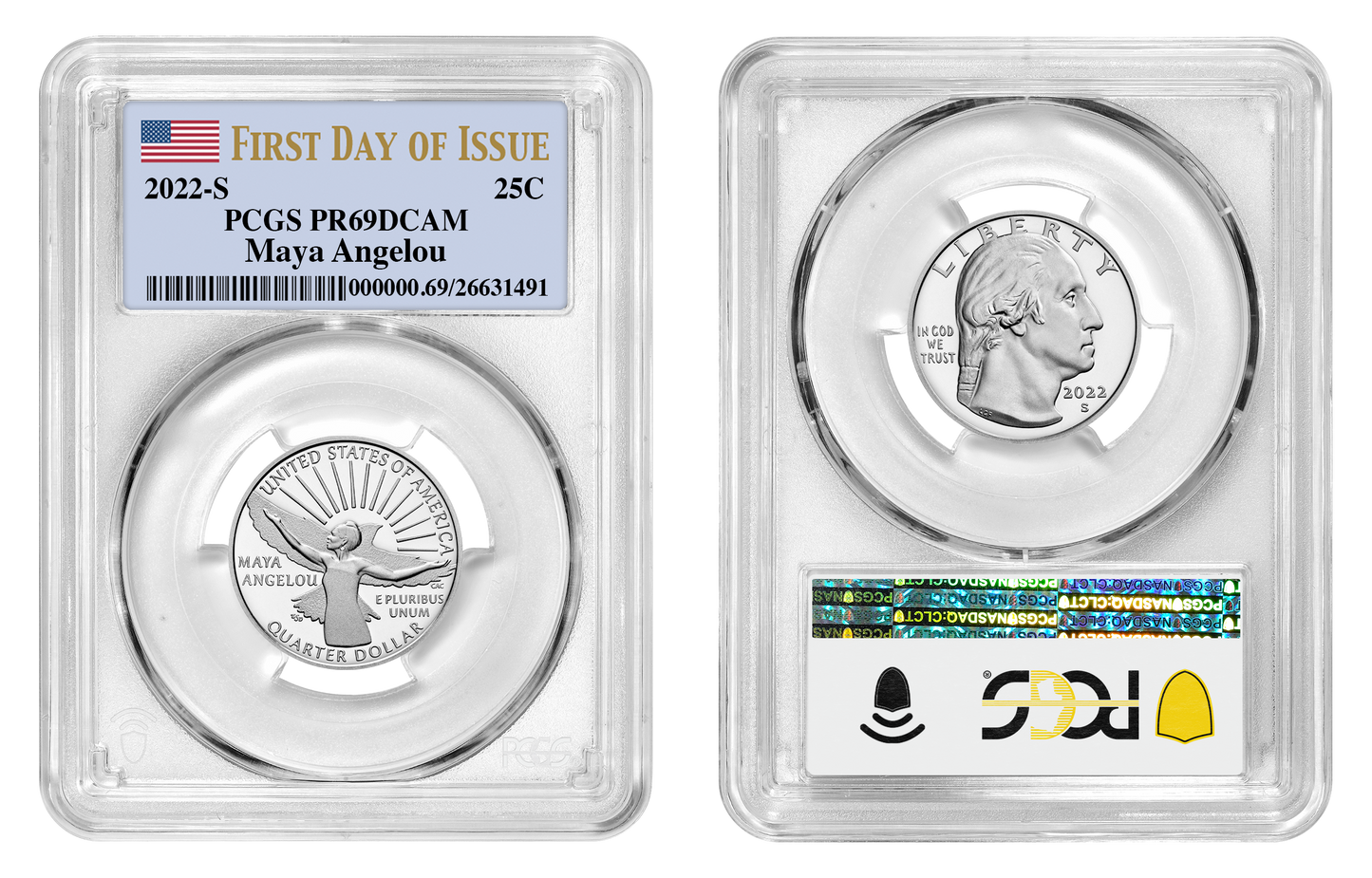 2022 American Women Proof Quarter Grab Bag - PCGS 69 FDOI