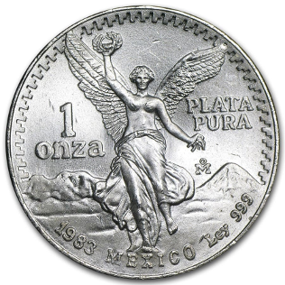 Mexican Libertad - 1 oz Silver BU