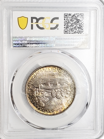 1937 Antietam Silver Half Dollar - PCGS MS67+ 75th Anniversary Toning