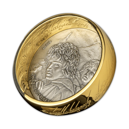 2023 3 oz Lord of the Rings Silver - The One Ring - CoinsTV