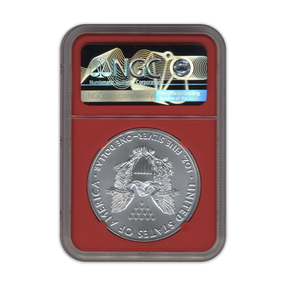 2020(S) Silver Eagle - Emergency Production Early Releases - NGC MS70 Red Core