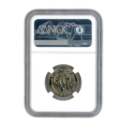 1990 Washington Quarter Philadelphia - NGC MS67 PL Prooflike