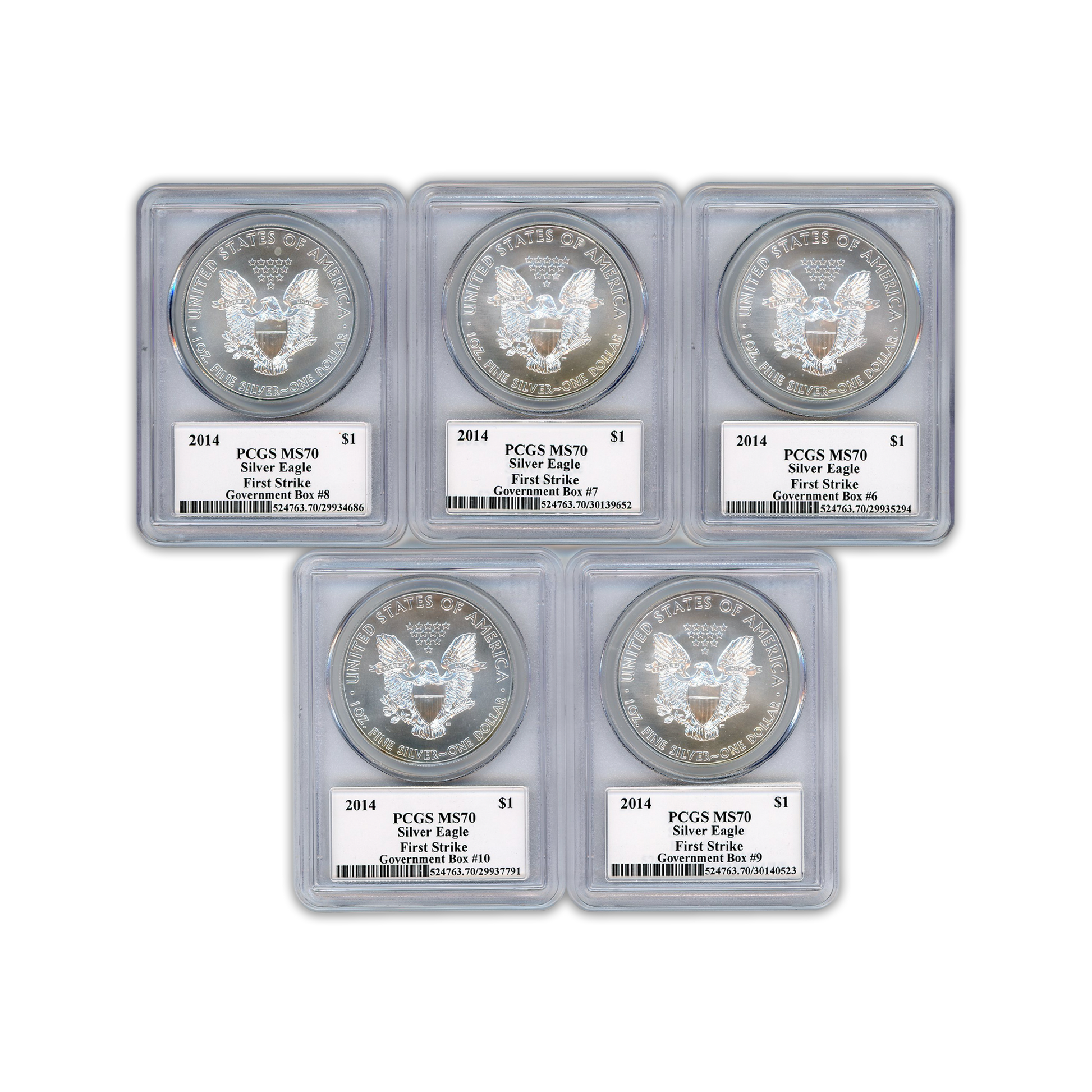 Grab Bag:  2014 Mercanti Silver Eagle - First 10 Boxes - CoinsTV