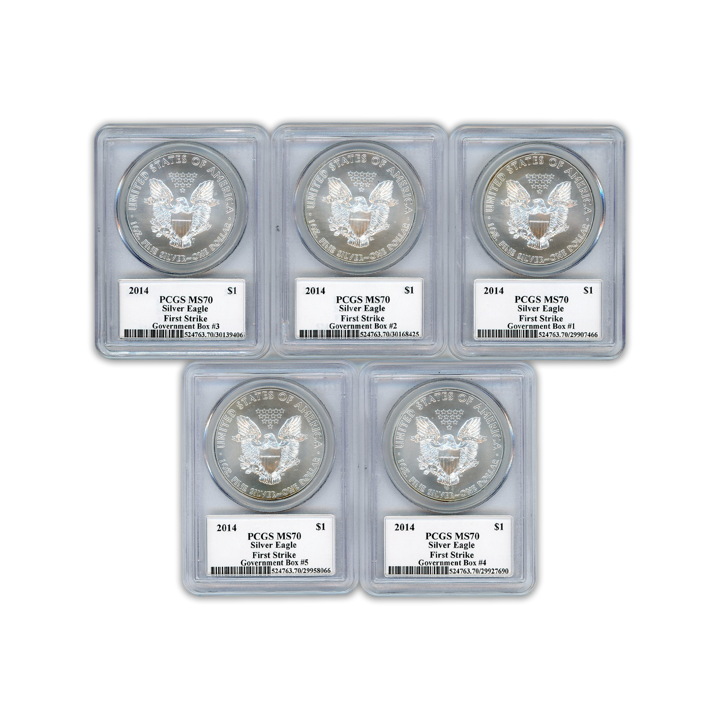 Grab Bag:  2014 Mercanti Silver Eagle - First 10 Boxes - CoinsTV