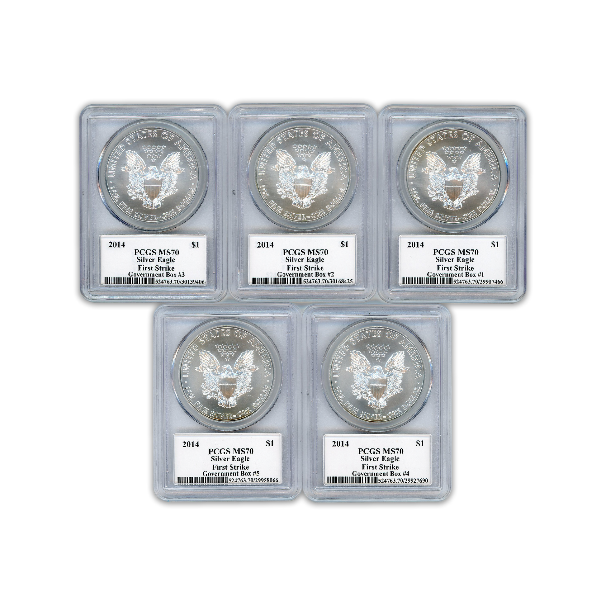 Grab Bag:  2014 Mercanti Silver Eagle - First 10 Boxes - CoinsTV