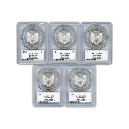 Grab Bag:  2014 Mercanti Silver Eagle - First 10 Boxes - CoinsTV