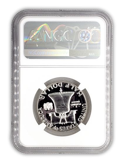 1963 Franklin Silver Half Dollar - NGC PF68 Star Sight White - CoinsTV