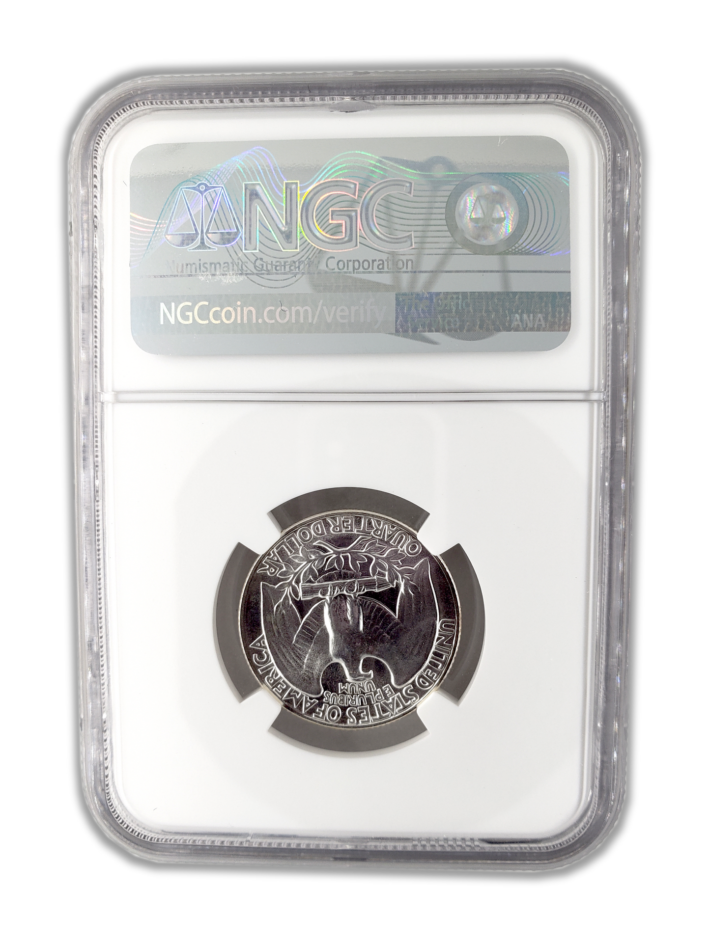 1953 Washington Silver Quarter Philadelphia - NGC PF67 Sight White