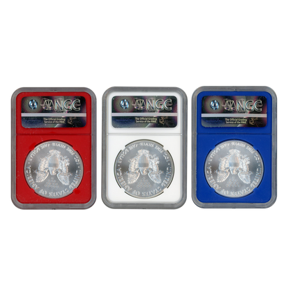 NGC MS70 First Day of Issue - Patriotic Red White & Blue Core Grab Bag