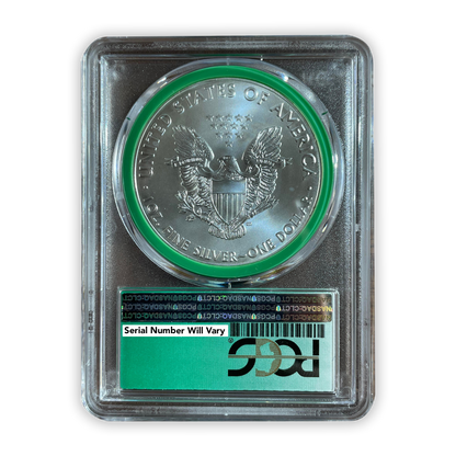 2012 American Silver Eagle - Business Strike - PCGS MS69 Monster Box Label