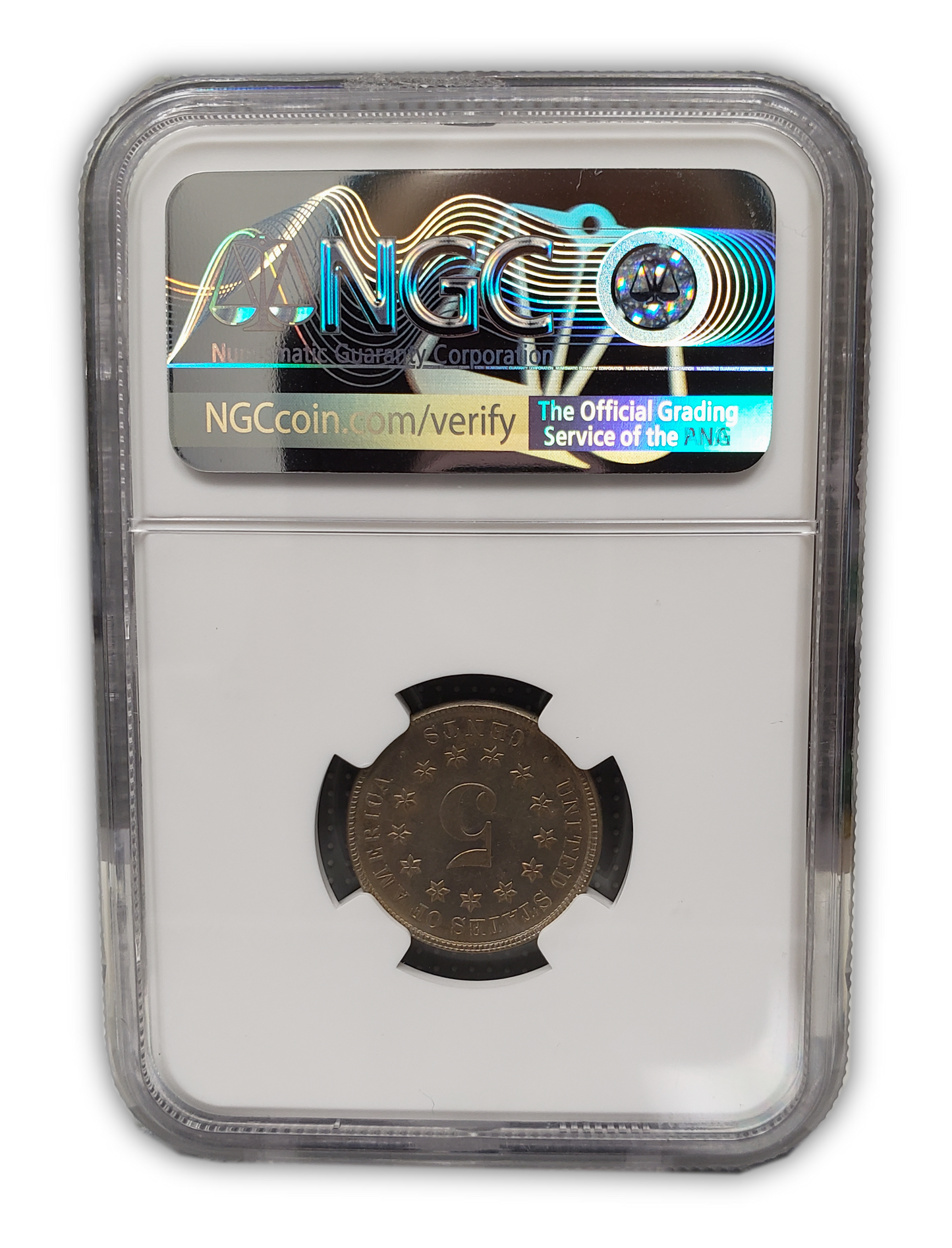 1883 Shield Nickel -Philadelphia NGC MS62